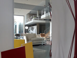 Specchio retroilluminato Glas Italia mod. Cronotopie