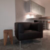 Poltrona in pelle Cassina Met