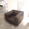 Poltrona in pelle Cassina Met - immagine 2
