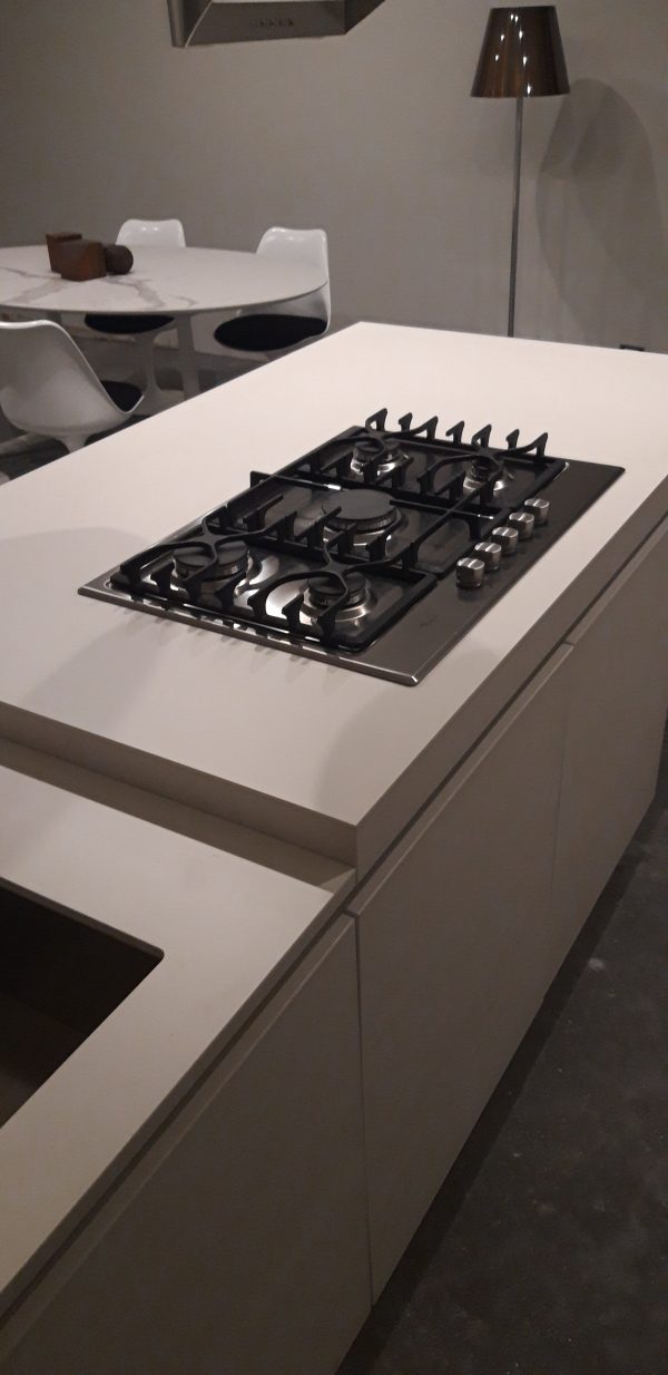 Composizione cucina ad isola Euromobil Filo Tabula - immagine 5
