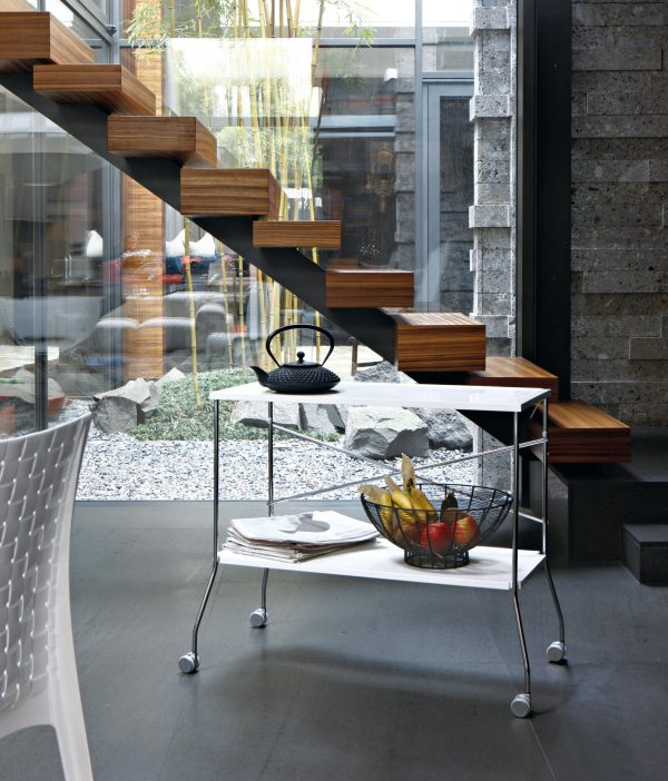 Carrello pieghevole Kartell Flip Bianco - immagine 2