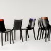 Sedia Kartell Hi-cut Nero e Cristallo - immagine 2