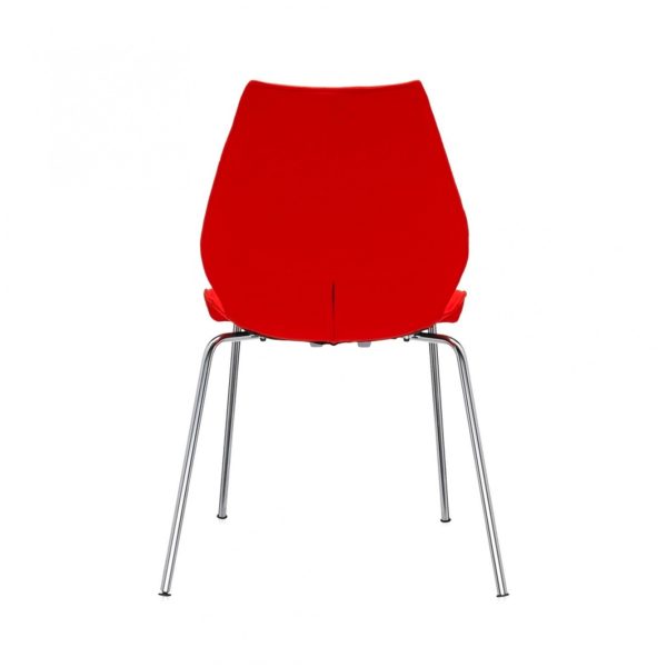 Set n. 2 sedie Kartell Maui Soft Trevira Rosso - immagine 2
