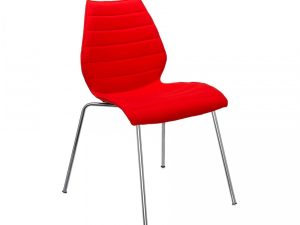 Set n. 2 sedie Kartell Maui Soft Trevira Rosso