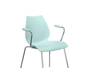 Poltroncina Kartell Maui Verde Azzurro Chiaro