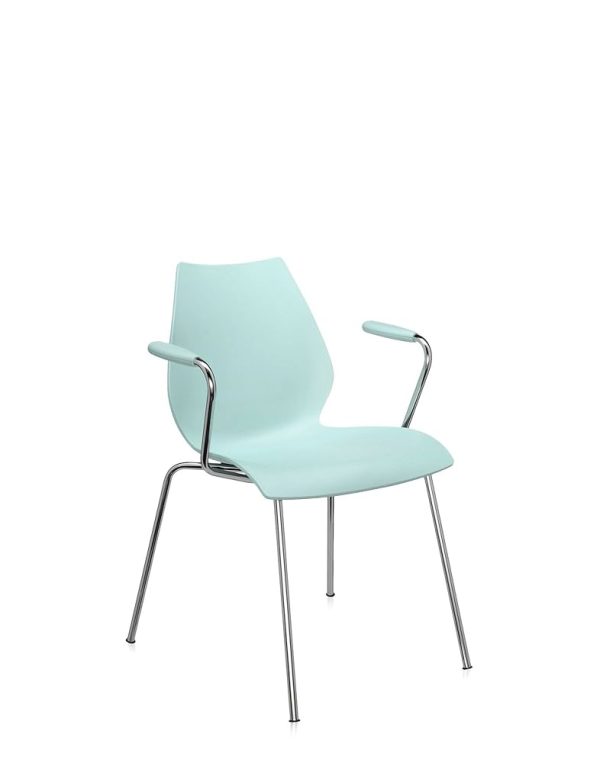 Poltroncina Kartell Maui Verde Azzurro Chiaro