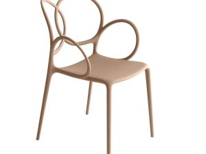 Set di n. 4 poltroncine Driade Sissi colore Rosa