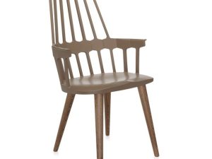 Poltroncina Kartell Comback Nocciola e Rovere
