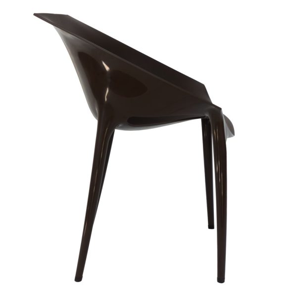 Poltroncina Kartell mod. Dr. Yes colore Marrone - immagine 3