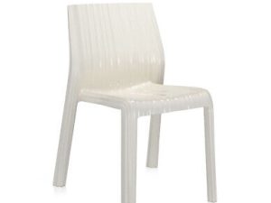 Sedia Kartell modello Frilly colore Bianco Lucido