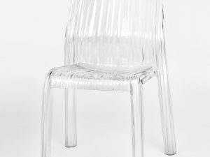 Sedia Kartell modello Frilly colore Cristallo