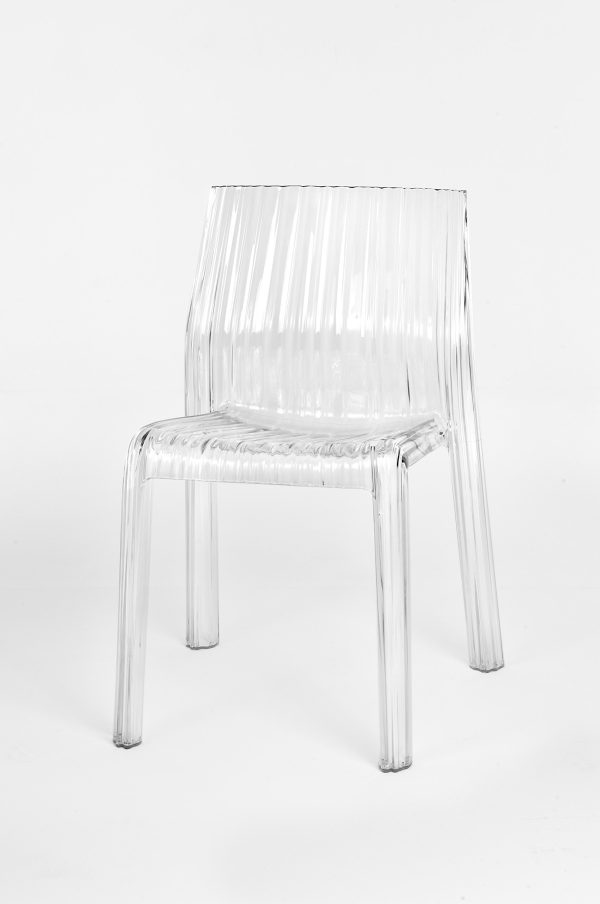 Sedia Kartell modello Frilly colore Cristallo
