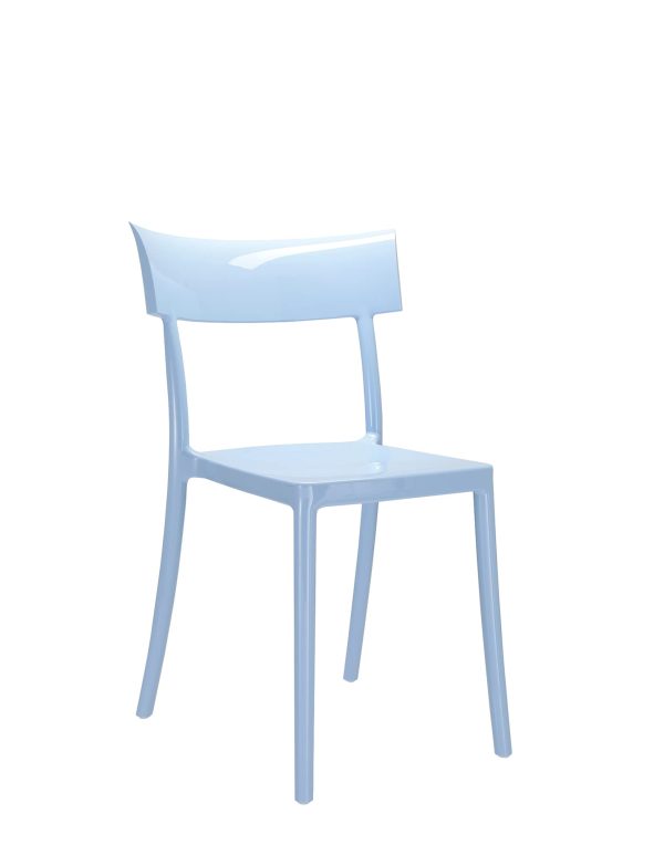 Sedia Kartell Catwalk Azzurro Lucido