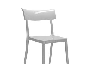 Sedia Kartell Catwalk Grigio Lucido