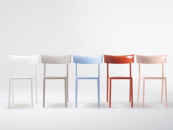 Sedia Kartell Catwalk Rosa - immagine 3