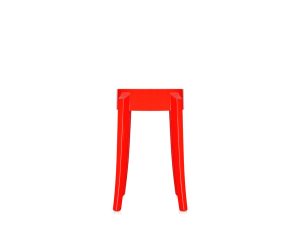 Sgabello Kartell Charles Ghost Basso Rosso