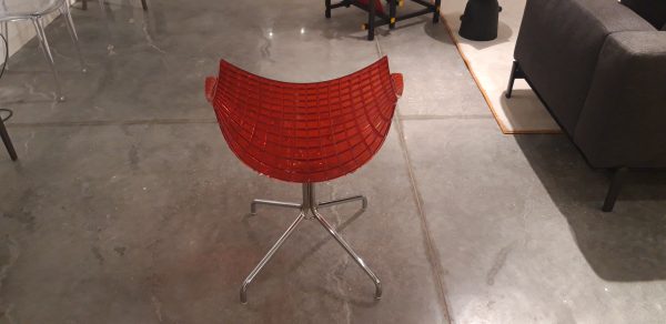 Set di n. 2 poltroncine Driade Meridiana rosse - immagine 3