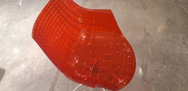 Set di n. 2 poltroncine Driade Meridiana rosse - immagine 2