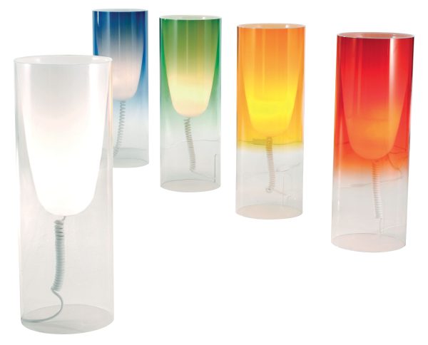 Lampada da tavolo Kartell Toobe Rosso