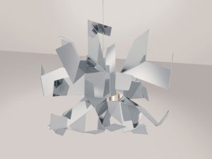 Lampada a sospensione Pallucco Glow bianca