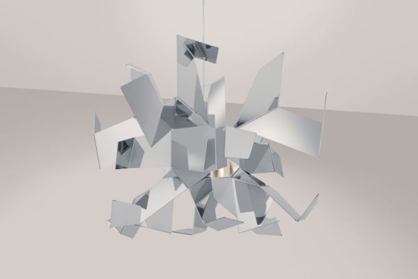 Lampada a sospensione Pallucco Glow bianca