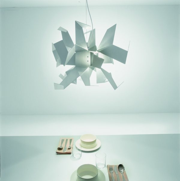 Lampada a sospensione Pallucco Glow bianca - immagine 2
